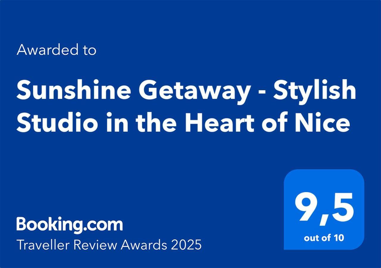 Sunshine Getaway - Stylish Studio In The Heart Of Nice Buitenkant foto